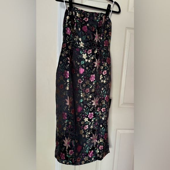 Lulus foil cocktail dress medium brand new - Picture 2 of 3